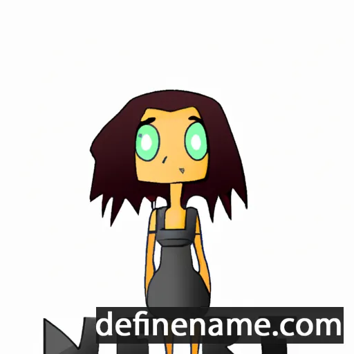 cartoon of the name Nere