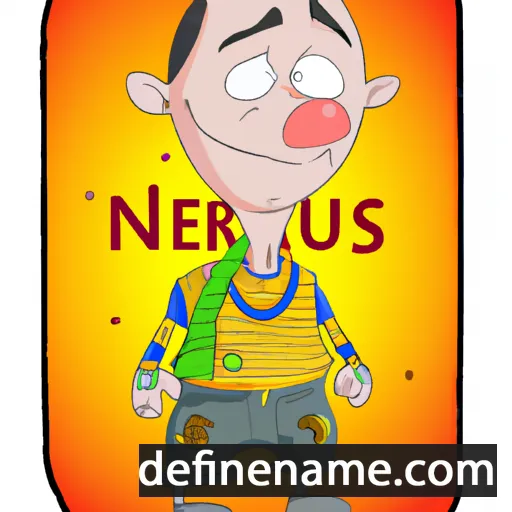 Nerijus cartoon