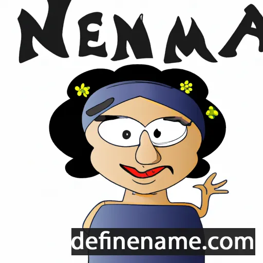 Nermana cartoon