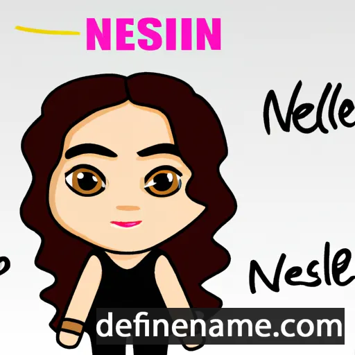 Neslihan cartoon