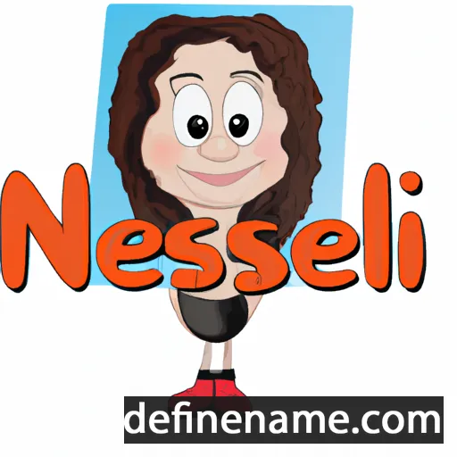 Neslişah cartoon