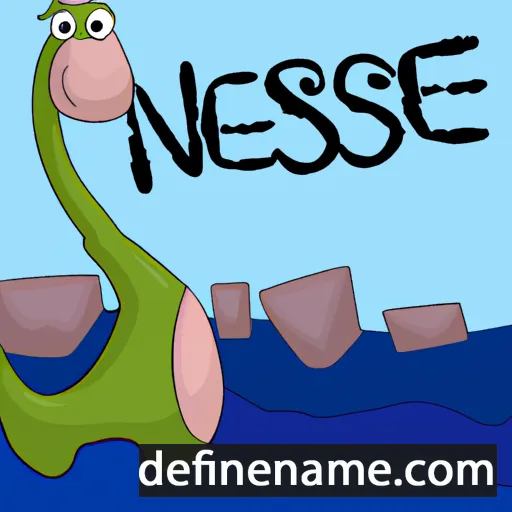 Nessie cartoon