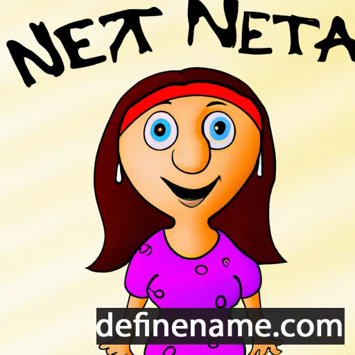 Netina cartoon