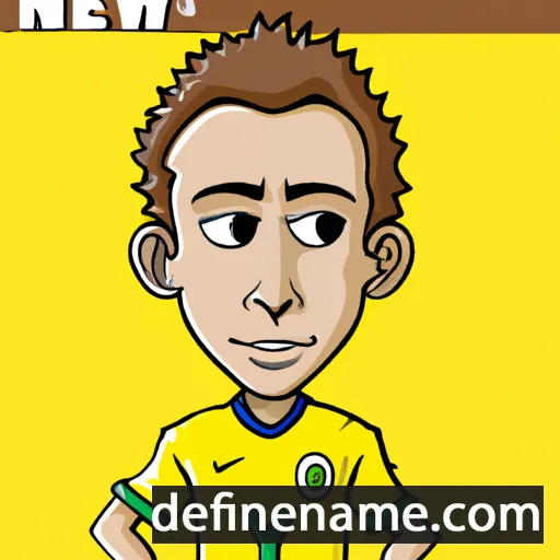 Neymar cartoon