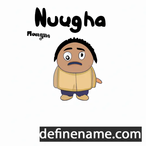 Ngahuia cartoon