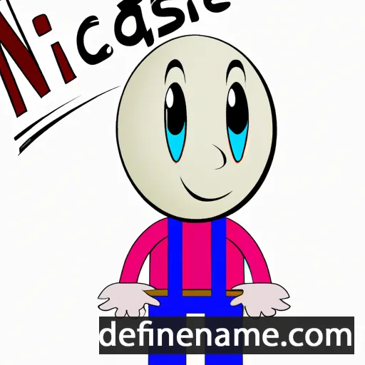 Nicasis cartoon