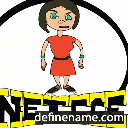 cartoon of the name Niceta