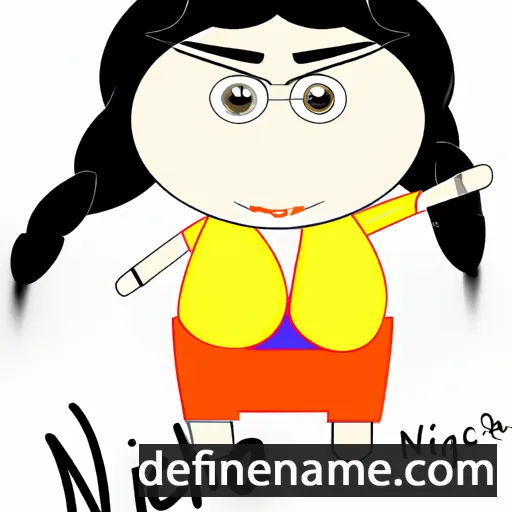 Nicha cartoon