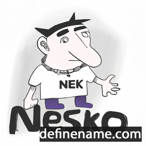 Niesko cartoon