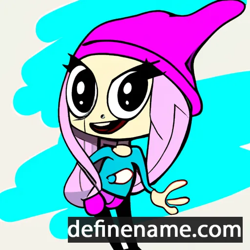 cartoon of the name Niina