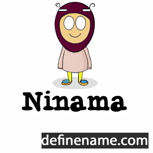 Nijmah cartoon