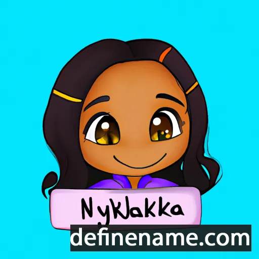 Nikayla cartoon