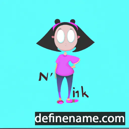 cartoon of the name Niki