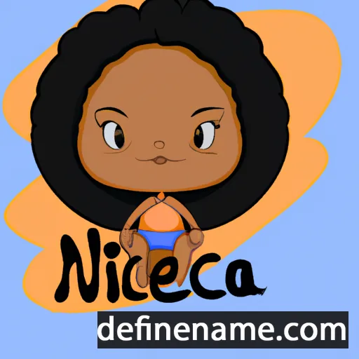 Nilcéia cartoon