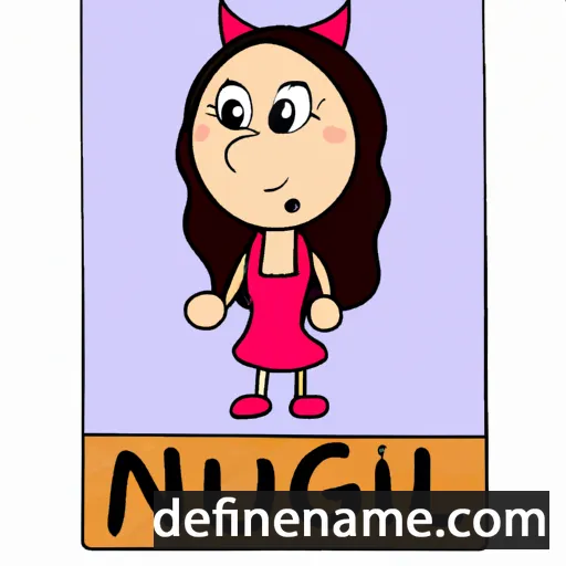 Nilgün cartoon