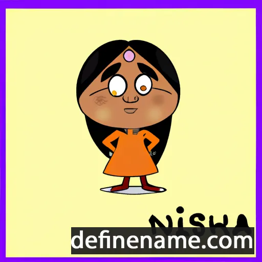 Nilisha cartoon