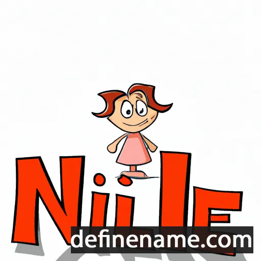 cartoon of the name Nille