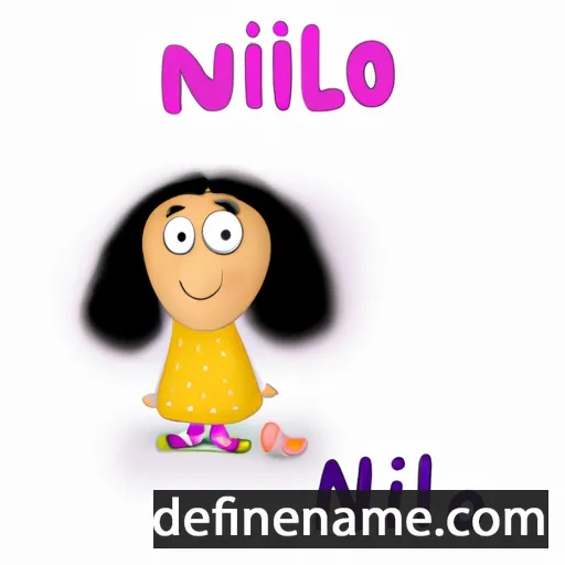 Nilou cartoon