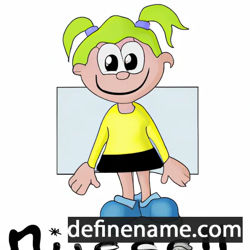 cartoon of the name Nilse