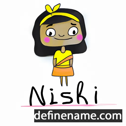 Nilukshi cartoon