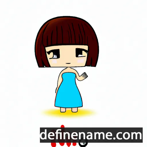 cartoon of the name Nini