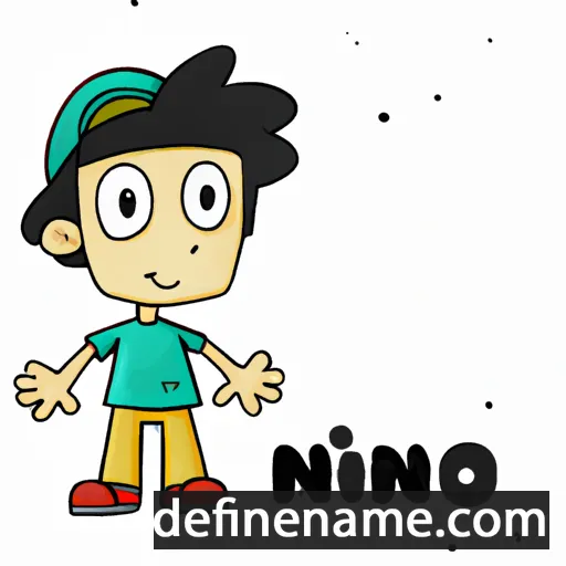 cartoon of the name Nino