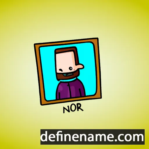 Nóri cartoon