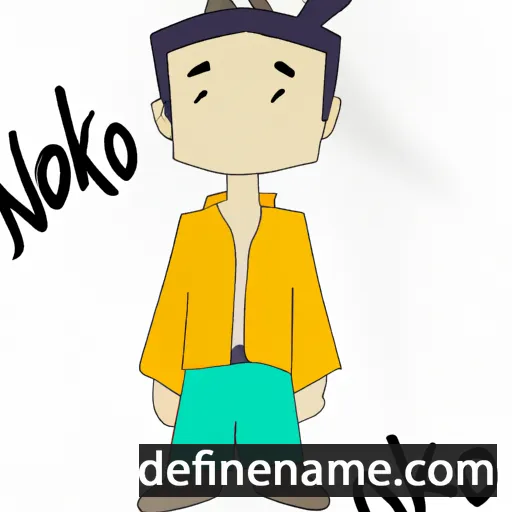 Noako cartoon