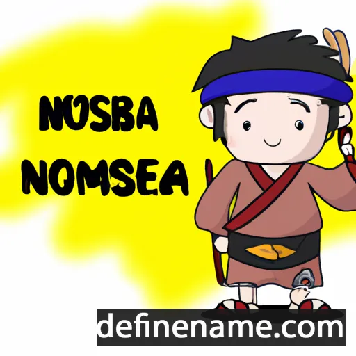 Nobumasa cartoon