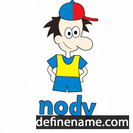 Noddy cartoon