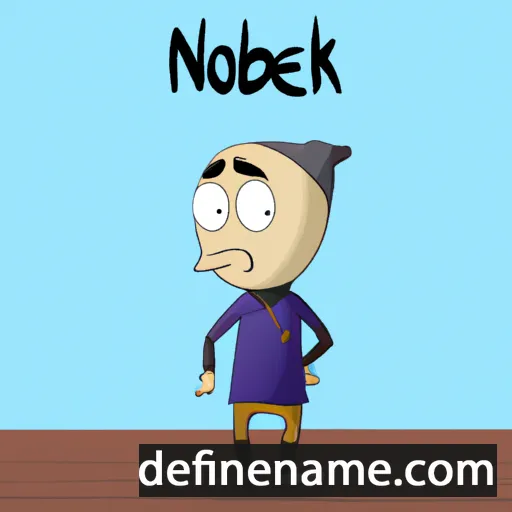 Nodirbek cartoon