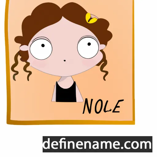 Noélya cartoon