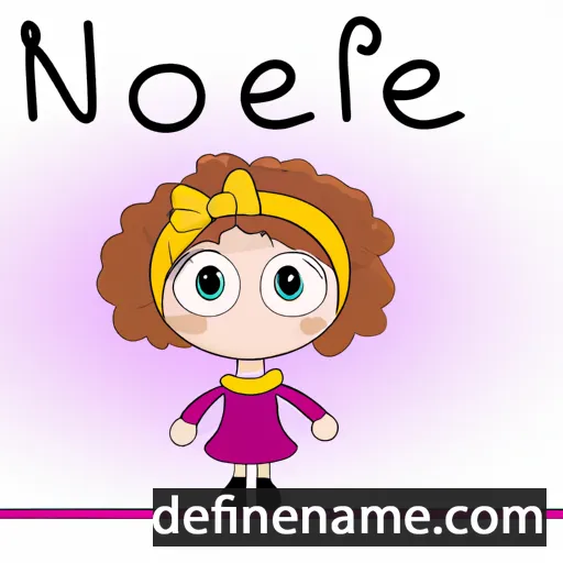 Noelie cartoon