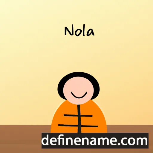 Nolda cartoon