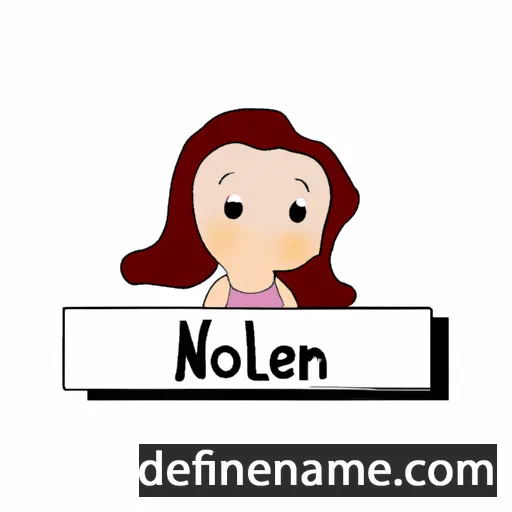 Noleen cartoon