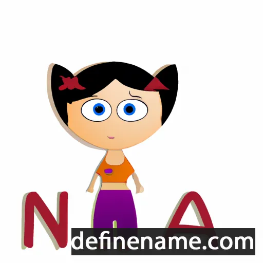 cartoon of the name Nona