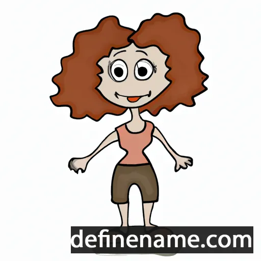 cartoon of the name Nona