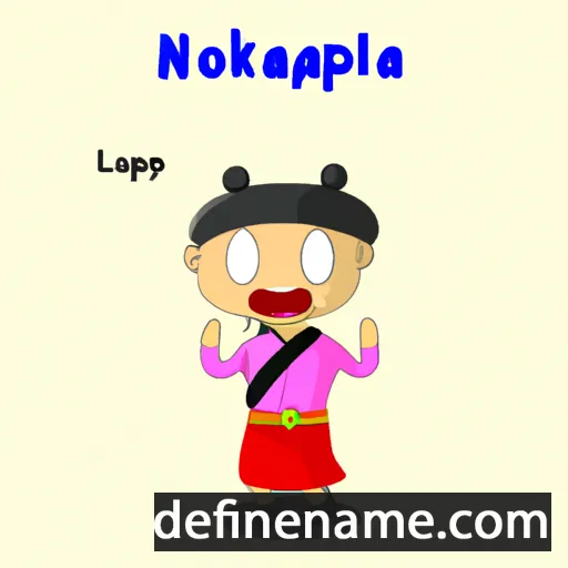 Nongalakpa cartoon