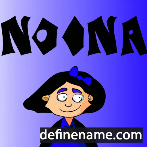 Nonia cartoon