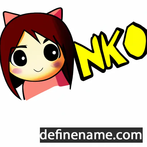 Noniko cartoon