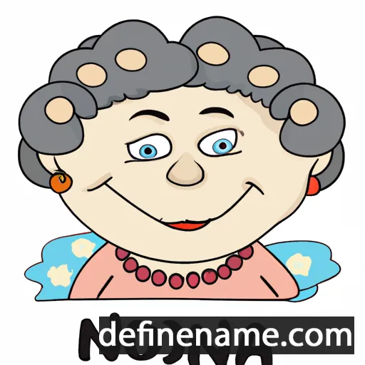 cartoon of the name Nonna