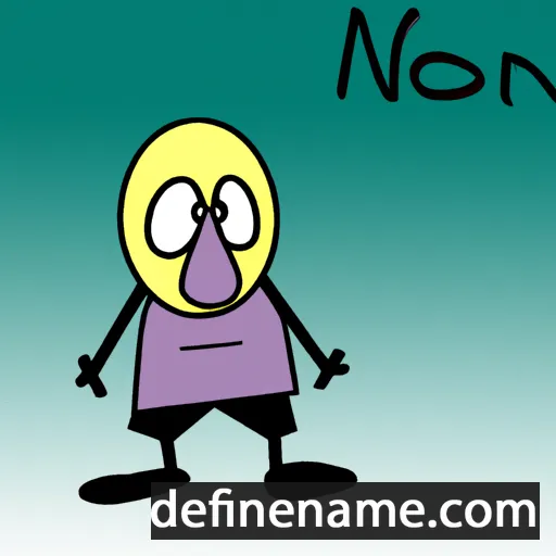 Noonien cartoon