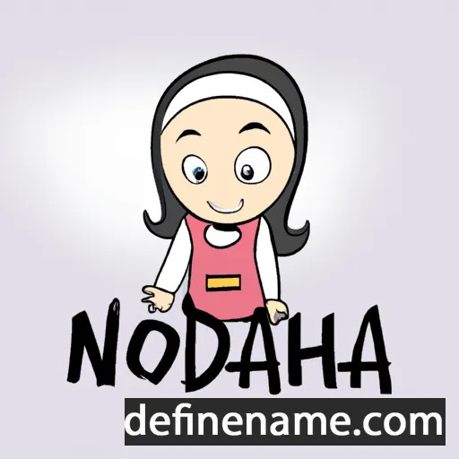 Noraidah cartoon