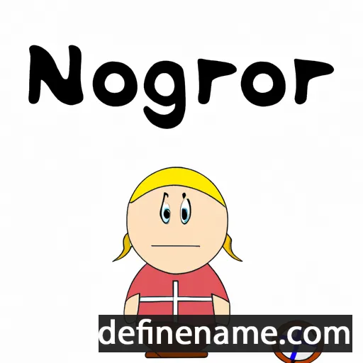 Norbjørg cartoon