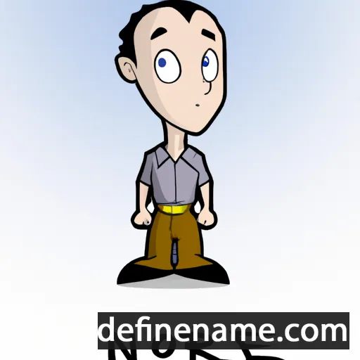 cartoon of the name Nore