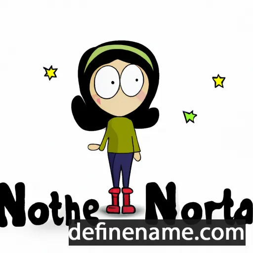 Noreta cartoon