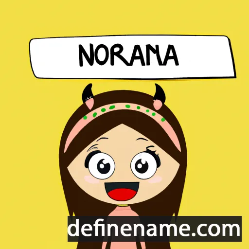 Norhaina cartoon