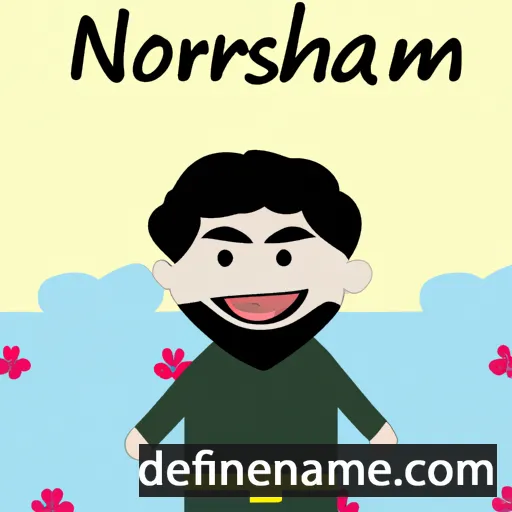 Norhisham cartoon