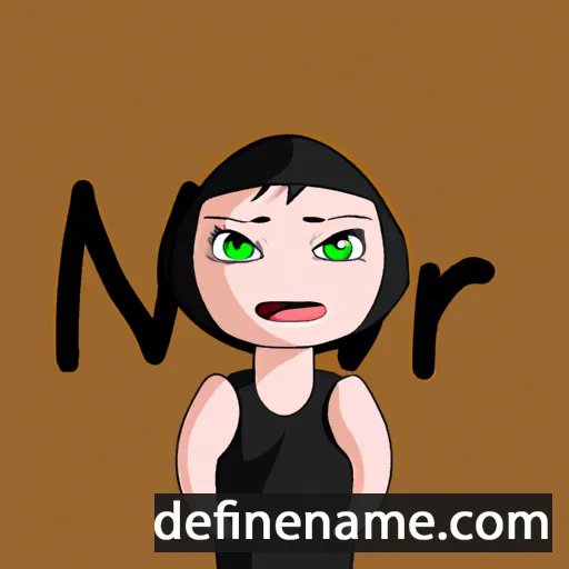 cartoon of the name Nori