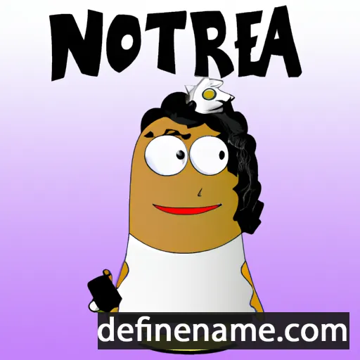 Normetta cartoon